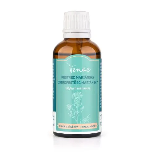 Venoc Ostropestřec mariánský tinktura z byliny 50 ml