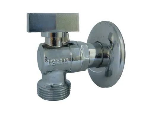 Ventil kulový pračkový (kovová páčka) 3/4"x1/2" s růžicí