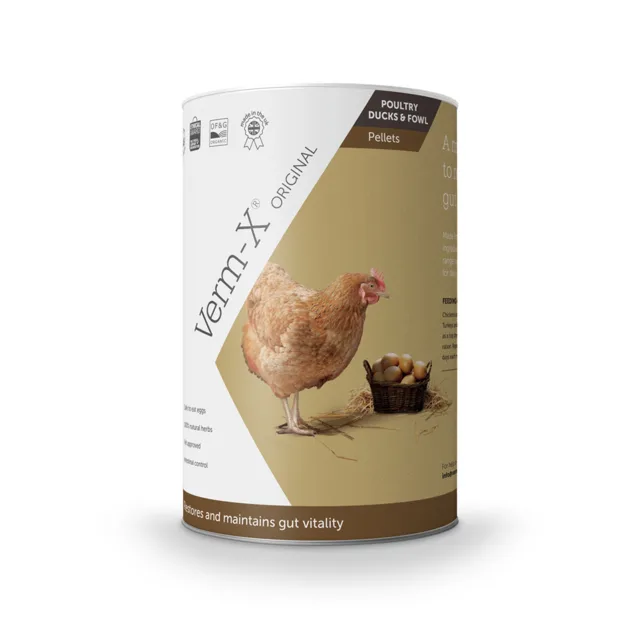 Verm-X Přírodní pelety pro drůbež - 750 g