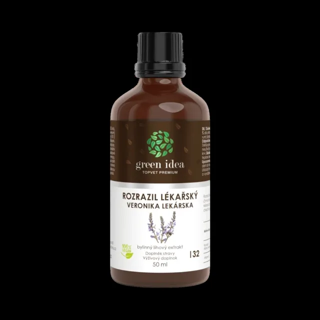 Veronika lékařská tinktura – kapky 50 ml – Green idea