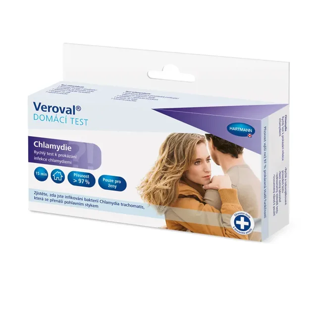 Veroval Domácí test Chlamydie 1 ks