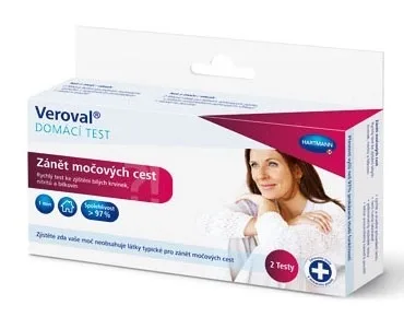 Veroval Domácí test pro zjištění zánětu močových cest 1 ks