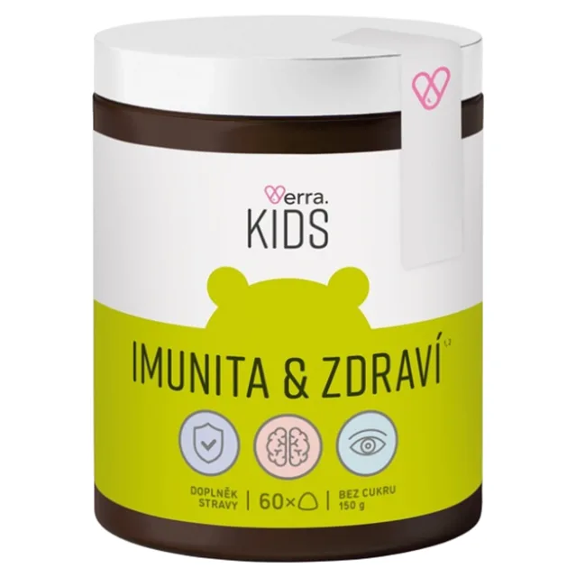 VERRA KIDS Imunita a Zdraví 60 želatinových medvídků