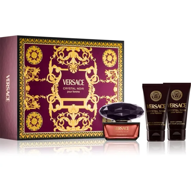 Versace Crystal Noir dárková sada pro ženy 1 ks