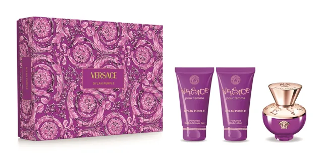 Versace Dylan Purple dárkový set pro ženy 3 ks