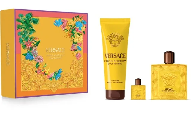 Versace Eros Energy - EDP 100 ml + sprchový gel 150 ml + EDP 5 ml