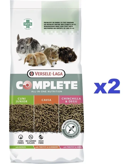 VERSELE-LAGA Chinchilla&amp;Degu Complete 2 x 8 kg