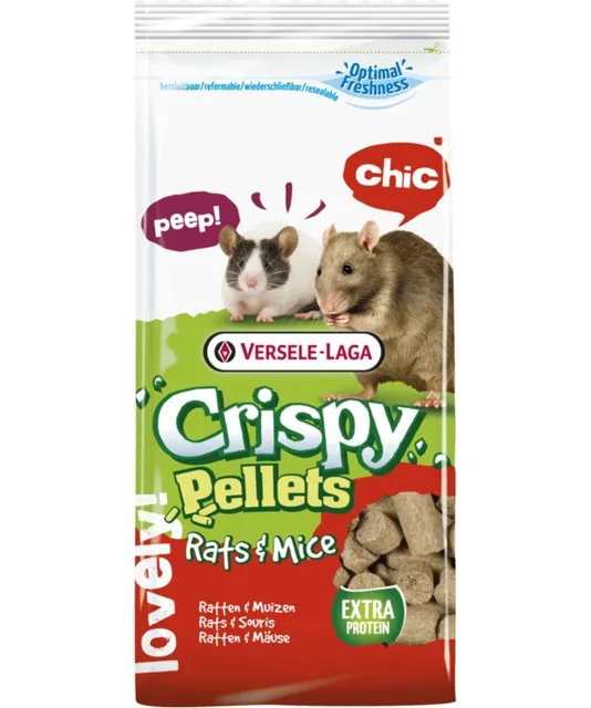 VERSELE-LAGA Crispy pelety pro potkany a myši 1 kg