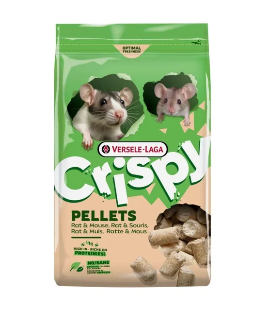 VERSELE-LAGA Crispy Rat and Mouse 1 kg krmivo ve formě pelet pro potkany a myši