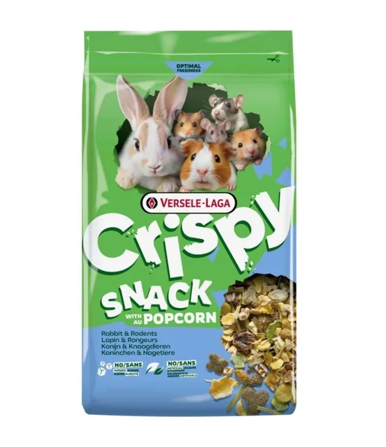 VERSELE-LAGA Crispy Snack with Popcorn 12,5 kg popcornové pamlsky pro králíky a hlodavce