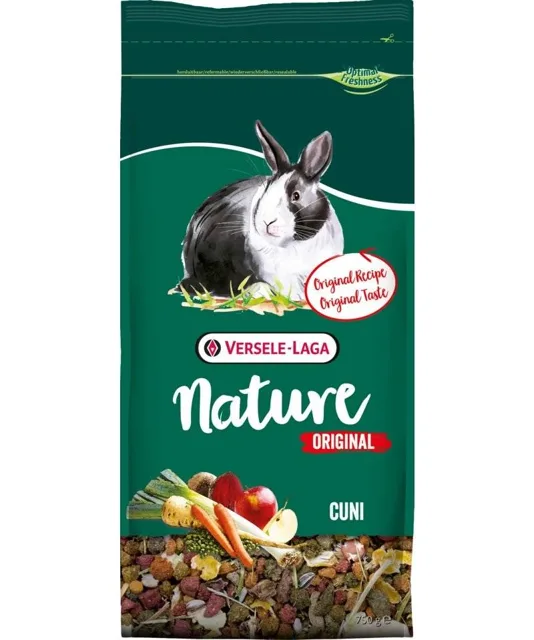 VERSELE-LAGA Cuni Nature Original 9 kg Krmivo pro králíky