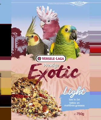VERSELE-LAGA Exotic Light 750 g směs pro střední a velké papoušky s pufovanými obilkami