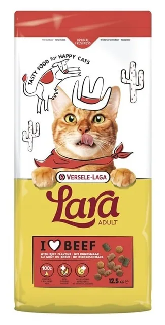 VERSELE-LAGA Lara Adult Beef 12,5 kg krmivo pro kočky s hovězím masem