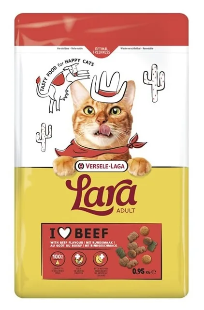VERSELE-LAGA Lara Adult Beef 950 g krmivo pro kočky s hovězím masem