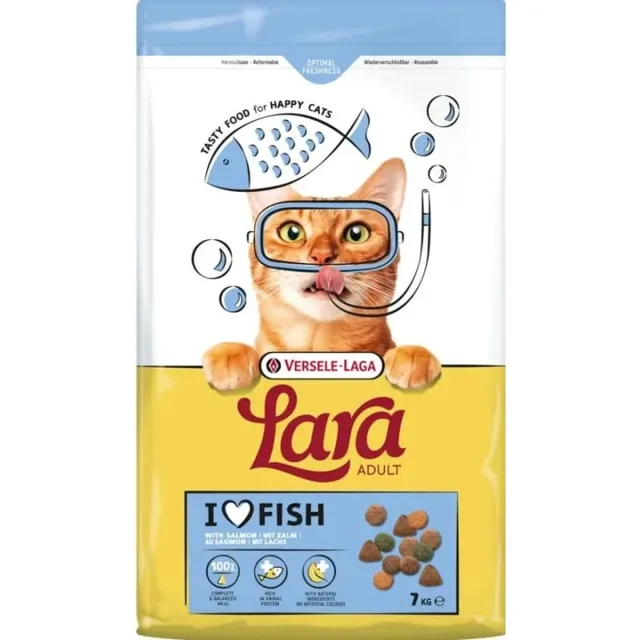 VERSELE-LAGA Lara Adult Salmon 7 kg s lososem pro kočky