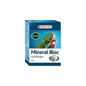 VERSELE-LAGA Mineral Bloc Loro Parque 250 g - Minerální kostka pro velké a střední papoušky