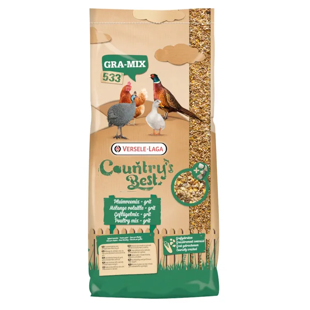 Versele-Laga Nejlepší GRA-MIX pro drůbež v zemi + Grit - 20 kg