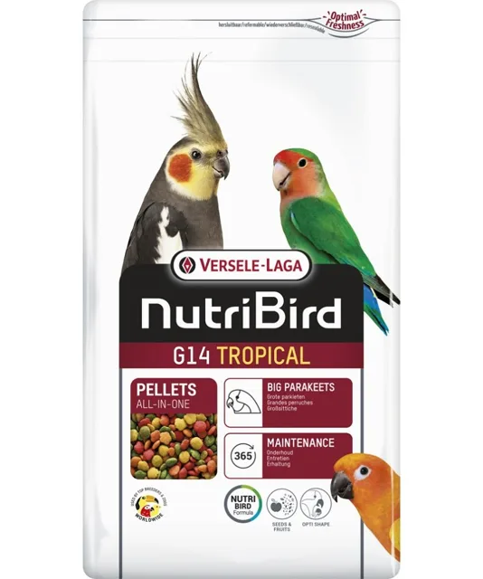 VERSELE-LAGA NutriBird G14  1 kg tropické krmivo pro střední papoušky