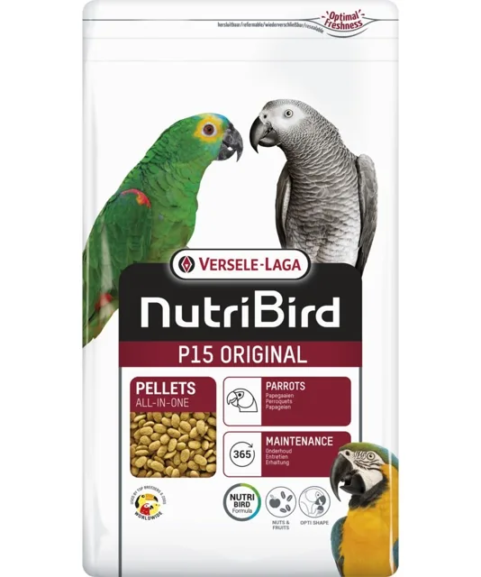 VERSELE-LAGA NutriBird P15 Original 1 kg krmivo pro papoušky