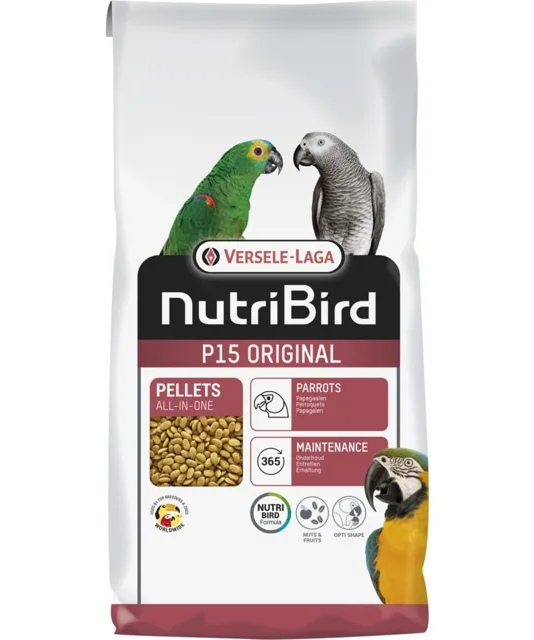 VERSELE-LAGA NutriBird P15 Original 10 kg krmivo pro papoušky