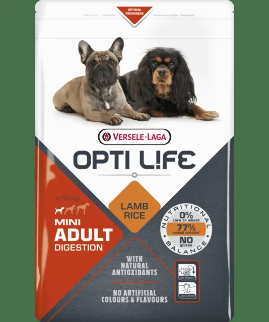 VERSELE-LAGA  Opti Life Adult Digestion Mini 7,5 kg