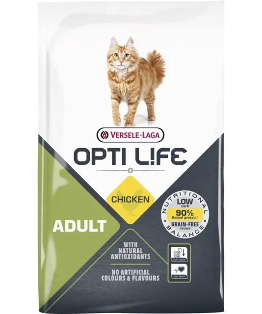 VERSELE-LAGA Opti Life Cat Adult Chicken 7.5 kg