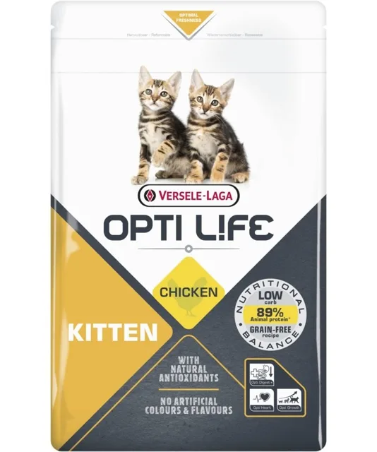 VERSELE-LAGA Opti Life Kitten Chicken 1 kg pro koťata