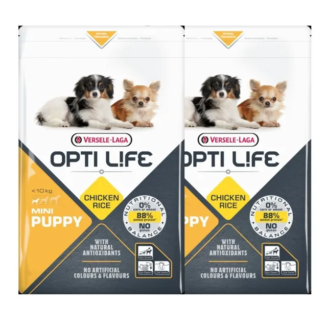 VERSELE-LAGA Puppy Mini Pro štěňata malých a miniaturních plemen Drůbeží 15 kg (2 x 7,5 kg)