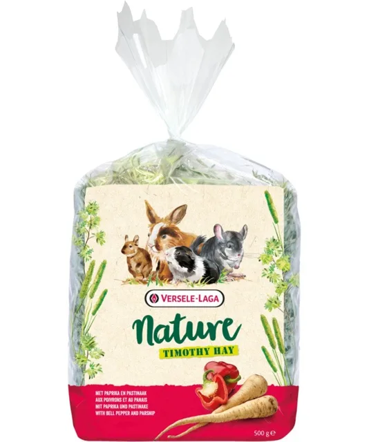 VERSELE-LAGA Timothy Hay Bell pepper &amp; parsnip seno 500 g