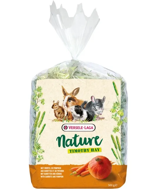 VERSELE-LAGA Timothy Hay carrot &amp; pumpkin seno 500 g