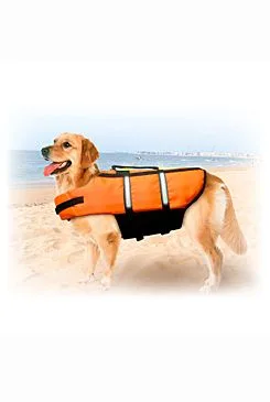 Vesta plovací dog XL 45cm oranžová