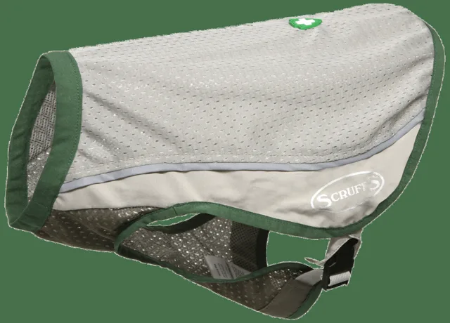Vesta Scruffs Insect Shield Vest L hnědá