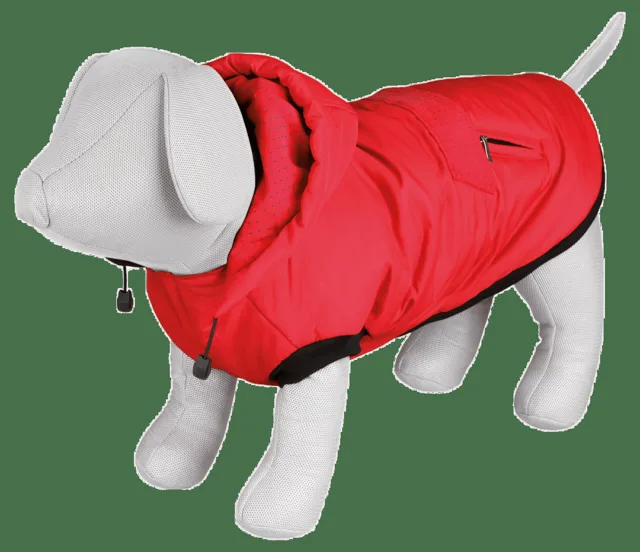 Vesta zimní pro psy Trixie M Palermo červená 50cm