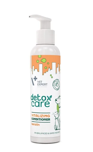 VET EXPERT Detox Care Vitalizing Conditioner 150 ml kondicionér pro psy a kočky usnadňující česání