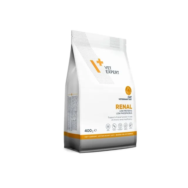 VET EXPERT Veterinary Diet Cat Renal 400g krmivo pro kočky podporující funkci ledvin