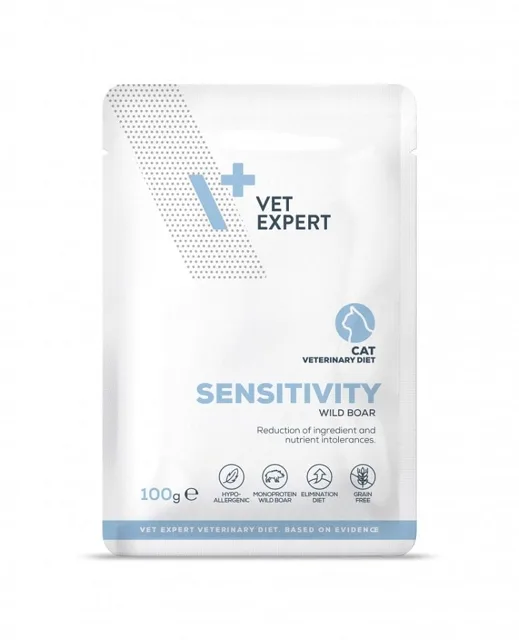VET EXPERT Veterinary Diet Cat Sensitivity pouch 100g