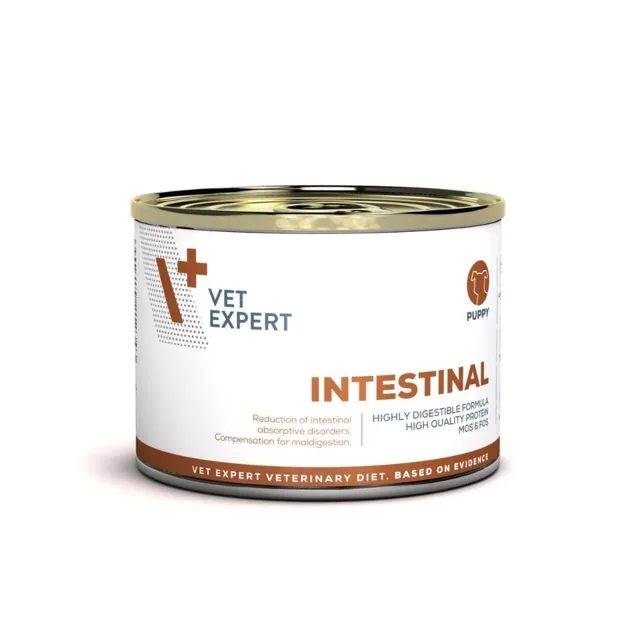 VET EXPERT Veterinary Diet Puppy Intestinal 200g kuřecí, snadno stravitelné krmivo pro štěňata s poruchami trávení