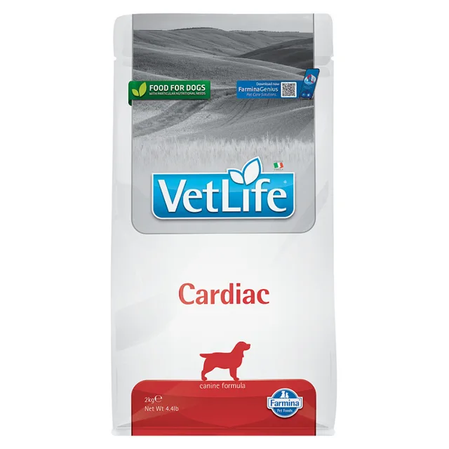 VET LIFE Natural Cardiac granule pro psy, Hmotnost balení: 10 kg