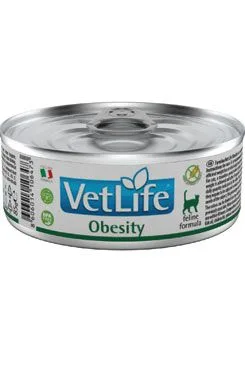 Vet Life Natural Cat Konz. Obesity 85g