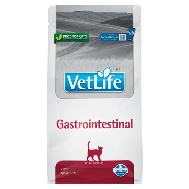 VET LIFE Natural Gastrointestinal granule pro kočky, Hmotnost balení: 400 g