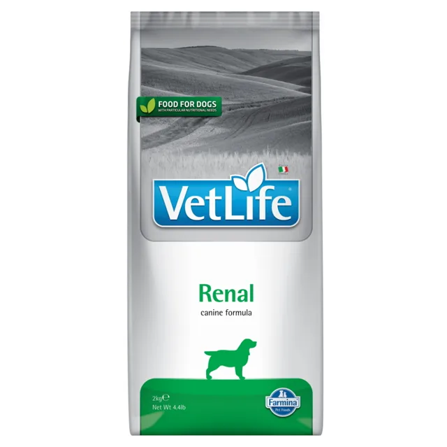 VET LIFE Natural Renal granule pro psy, Hmotnost balení: 2 kg