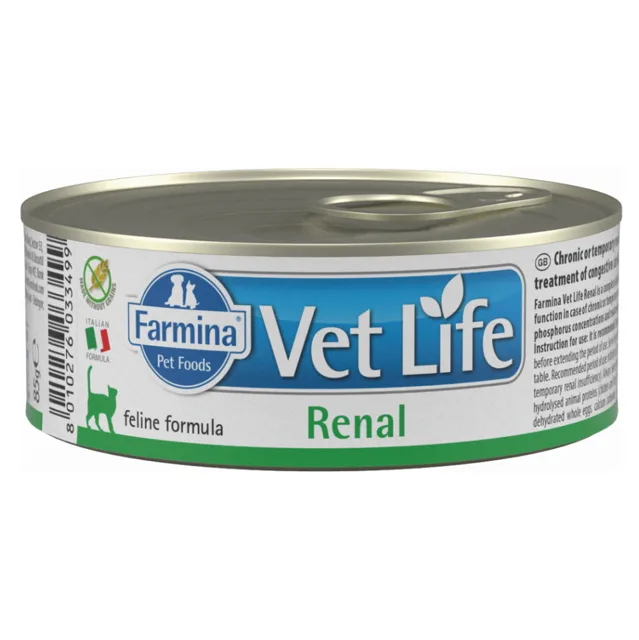VET LIFE Natural Renal konzerva pro kočky 85 g