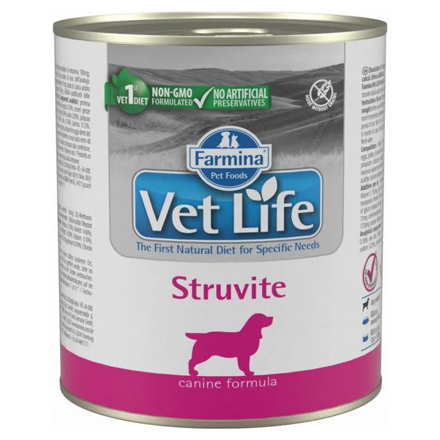 VET LIFE Natural Struvite konzerva pro psy 300 g