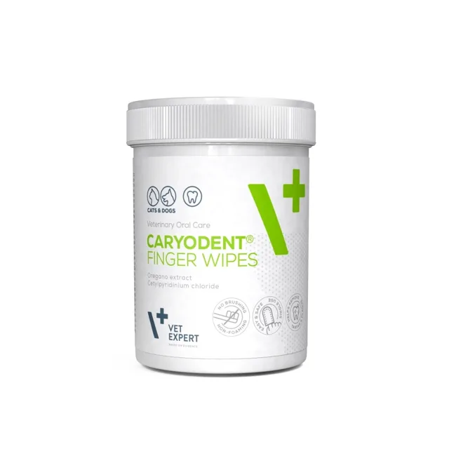 VetExpert Caryodent Finger wipes 50 ks