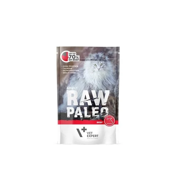 VETEXPERT RAW PALEO Adult beef 100g