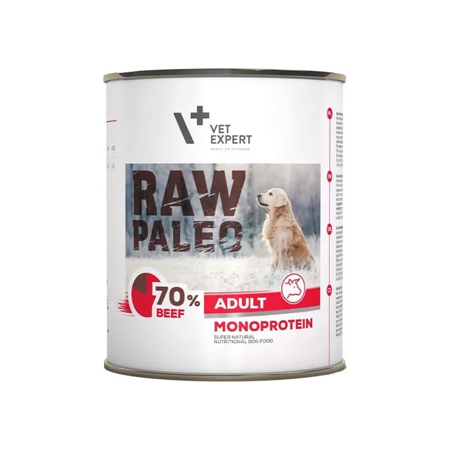 VETEXPERT RAW PALEO Adult Beef 800g