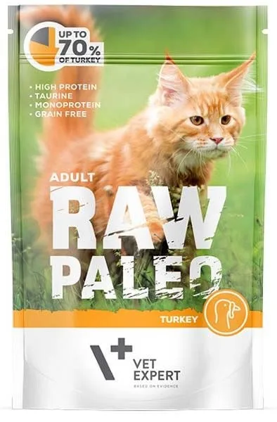 VETEXPERT RAW PALEO Adult turkey 100g