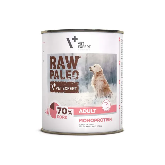 VETEXPERT Raw Paleo Beef Adult Can 800g