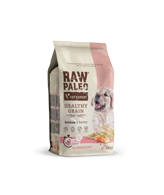 VETEXPERT RAW PALEO Heathy Grain Puppy Salmon 2 kg