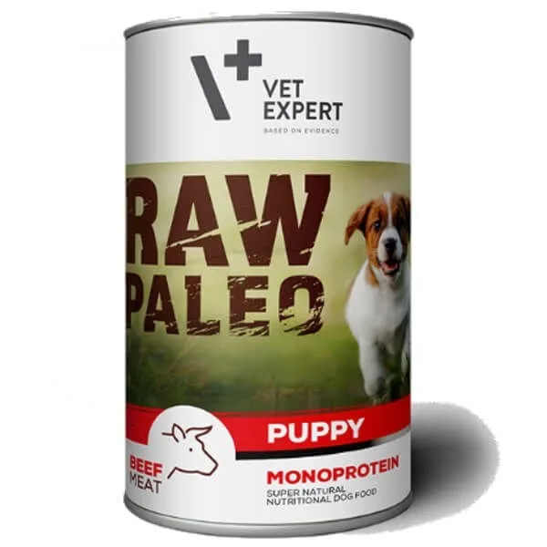 VETEXPERT RAW PALEO Puppy beef 400g